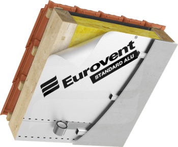 PARNA  BRANA EUROVENT STANDARD ALU 110 UV STABILNA 75M2 - TERMO I PARNA BRANA